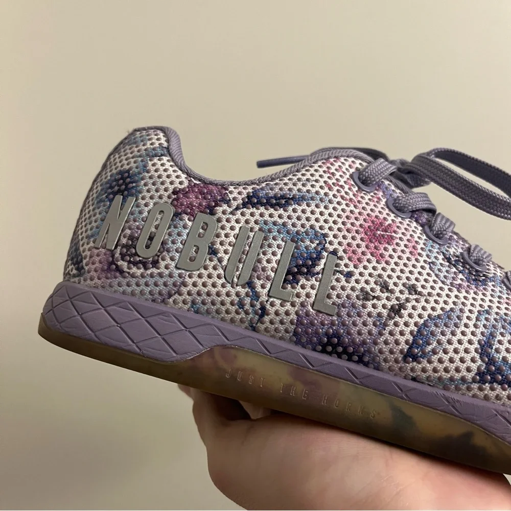 NOBULL Lavender Floral Training Sneakers - Picture 4 of 14
